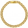 Złota bransoletka splot Bismark Garibaldi pr. 585