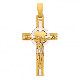 Złoty Krzyżyk z Figurą  Jezusa Chrystusa złoto 585