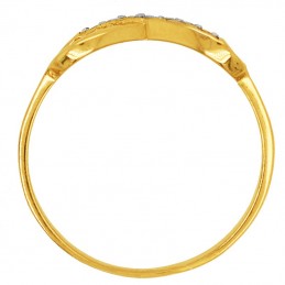 Złoty Pierścionek Infinity Znak nieskończoności złoto585
