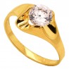 Złoty Pierścionek Zaręczynowy Elegant złoto 585