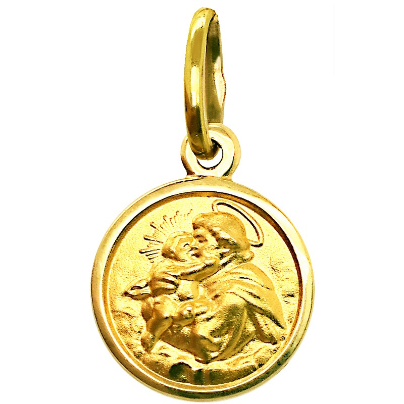 Złoty medalik Św. Antoniego Padewskiego 1,7g złoto 585