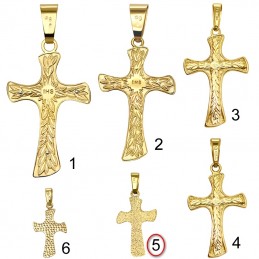 Złoty Krzyżyk warszawski 5 Figurka z białego złoto 585