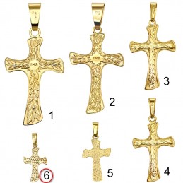 Złoty Krzyżyk warszawski 6 Figurka z białego złoto 585