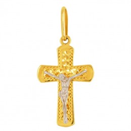 Złoty Krzyżyk prawosławny złoto 585
