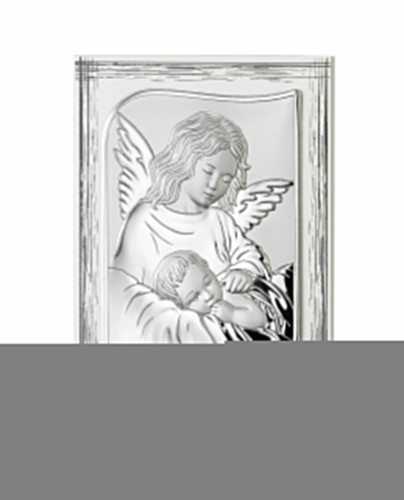Obrazek Srebrny Chrzest Święty 11,5x17,5cm