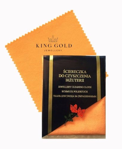 Ściereczka PRO do czyszczenia i polerowania biżuterii złotej pr. 585 i 333