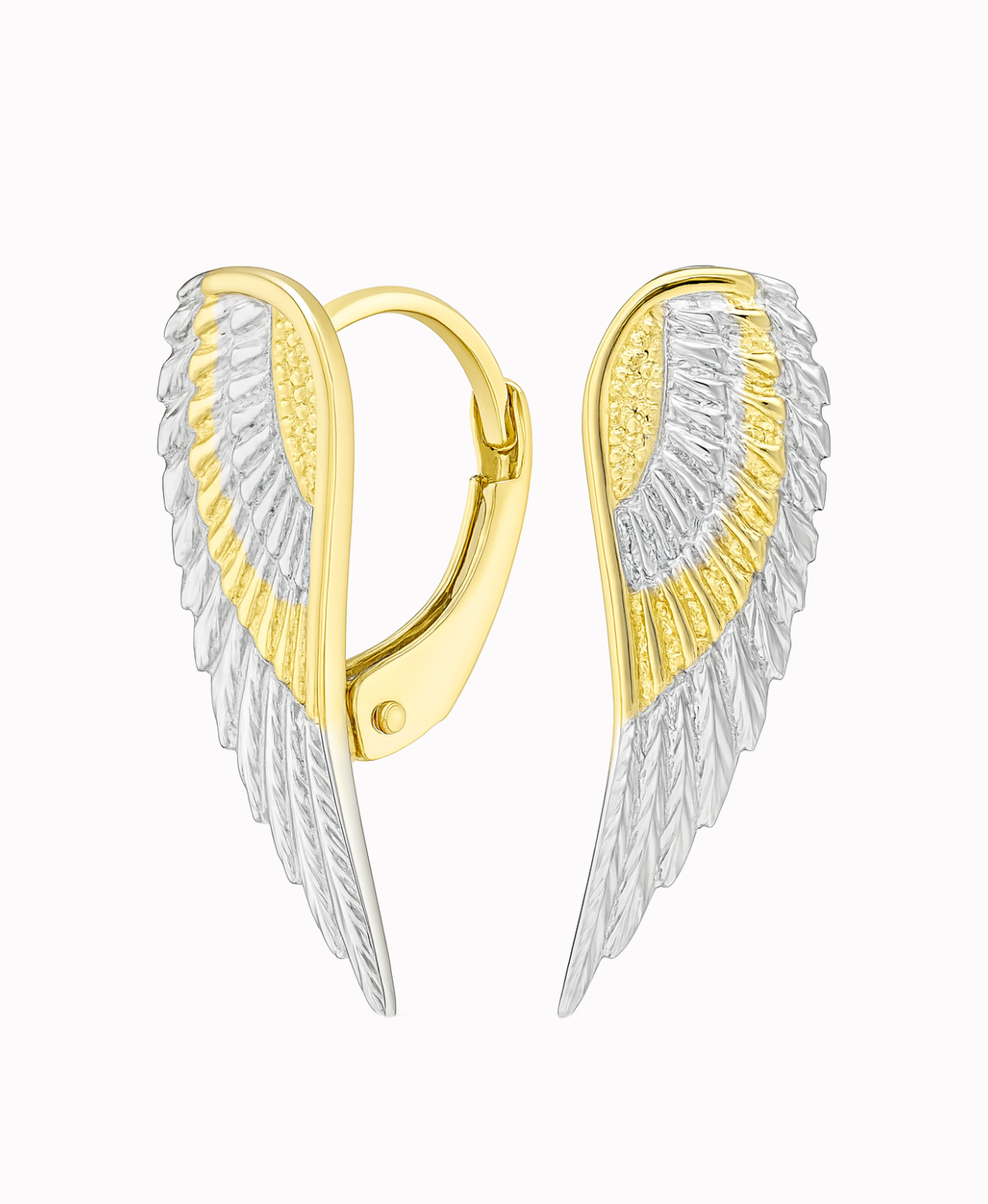 Złote kolczyki Skrzydła Anioła New Angel 635/1,99g próba 585