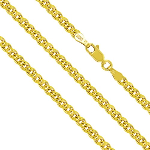 Złoty Łańcuszek splot Mona Lisa 45cm 7,5g pełne złoto 585