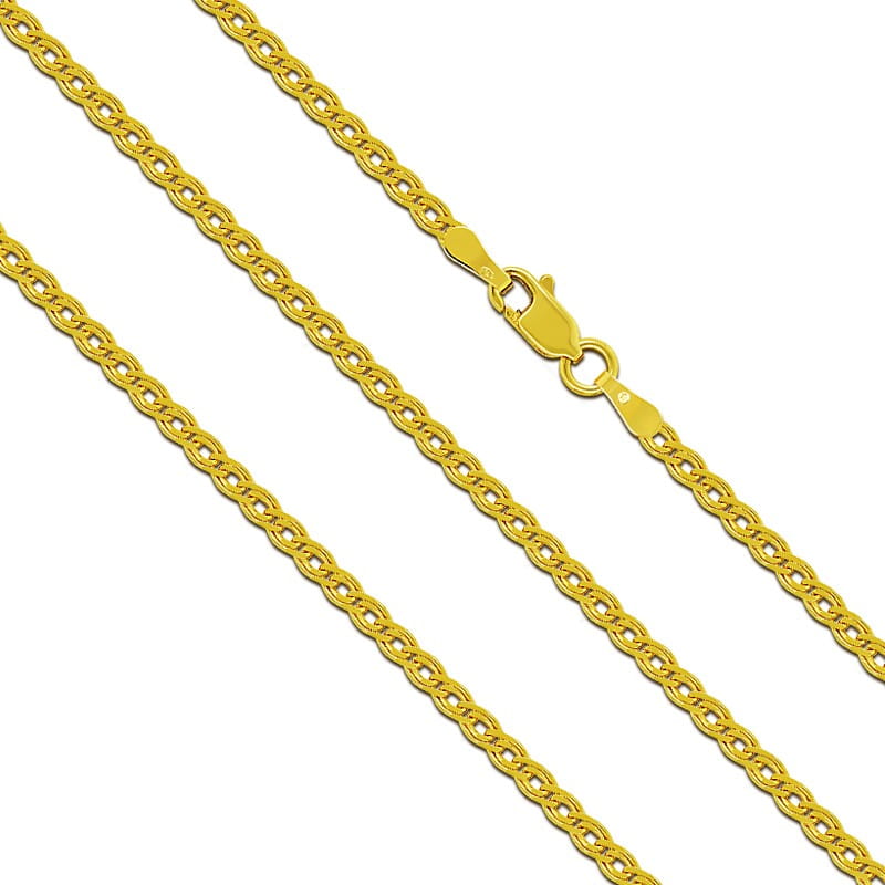 Złoty Łańcuszek splot Mona Lisa 45cm 5,3g pełne złoto 585
