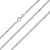 Srebrny łańcuszek splot Królewski 60cm 32,20g pr. 925