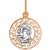 Znak zodiaku przywieszka Bliźnięta złoto pr.585