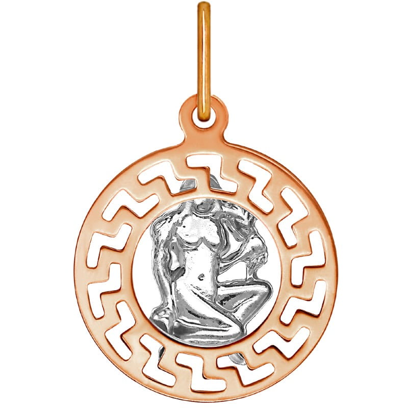 Znak zodiaku przywieszka Bliźnięta złoto pr.585