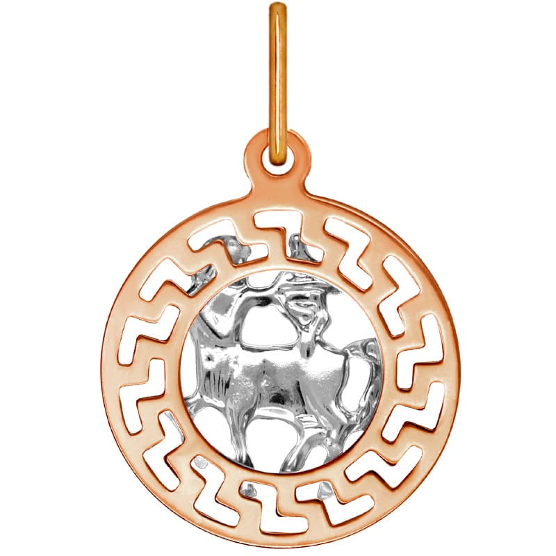 Znak zodiaku przywieszka Bliźnięta złoto pr.585