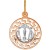 Znak zodiaku przywieszka Bliźnięta złoto pr.585