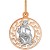 Znak zodiaku przywieszka Bliźnięta złoto pr.585