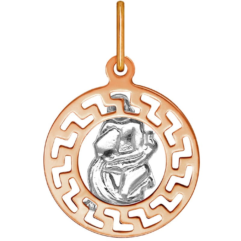Znak zodiaku przywieszka Bliźnięta złoto pr.585