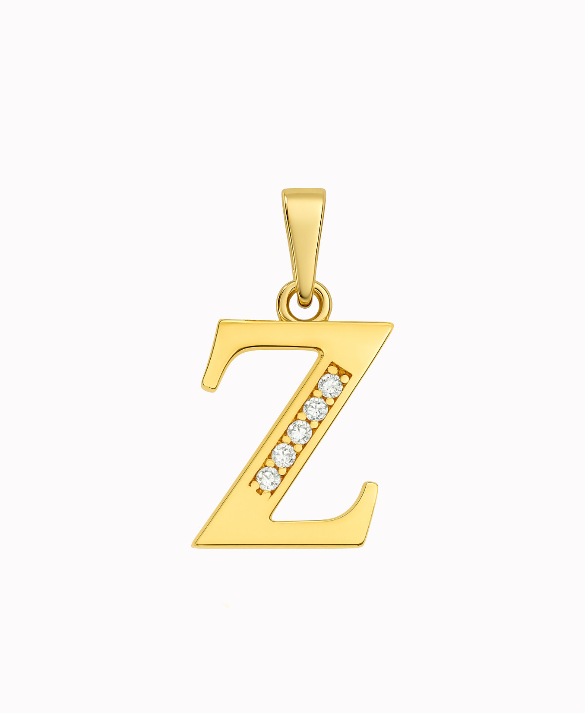 Złota zawieszka literka Z pr. 585